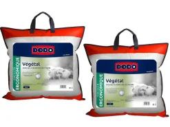 Set 2 Ergonomische Hoofdkussens Met Vormgeheugen Vegetal - 60X60 Cm-DODO Hot