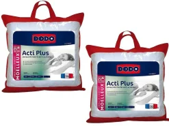 Set 2 Hoofdkussens Acti Plus Ii Tegen Allergieen - 65X65 Cm-DODO Discount