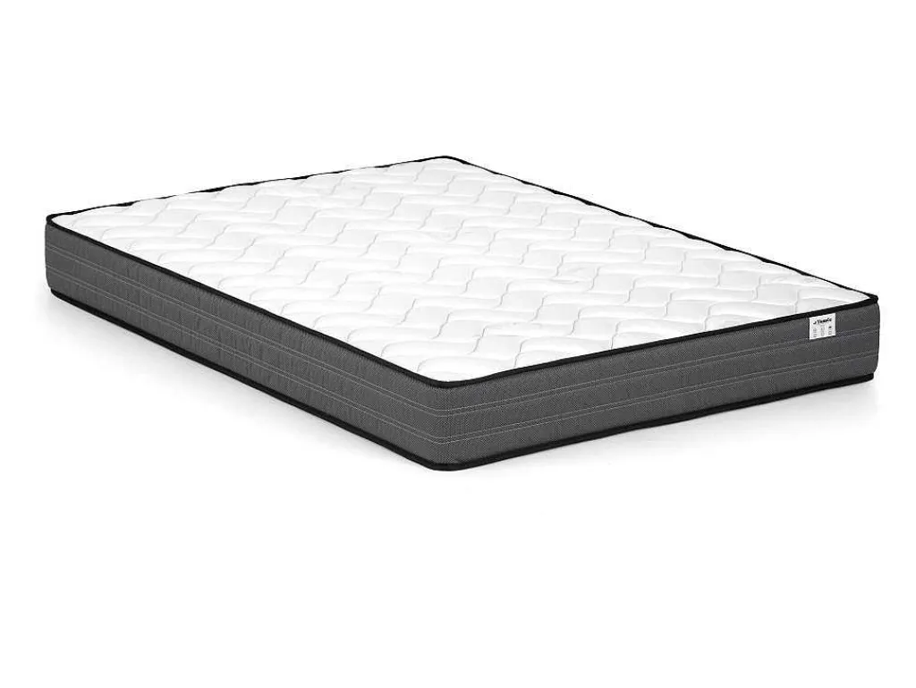 Set 140 X 200 Cm Bedbodem + Matras Met Pocketveren - Ambracie Van Ysmee-Ysmée Outlet