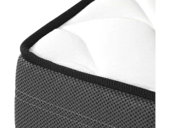 Set 140 X 200 Cm Bedbodem + Matras Met Pocketveren - Ambracie Van Ysmee-Ysmée Outlet