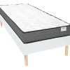 Set 90 X 190 Cm Bedbodem + Matras Met Pocketveren - Ambracie Van Ysmee-Ysmée Best