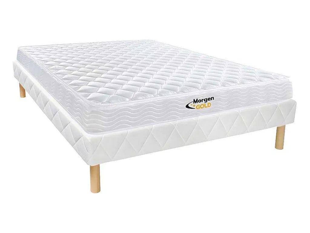 Set Bedbodem + Matras Met Veren Wolkenlos Van - 140 X 190 Cm-Morgengold Sale