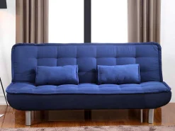 Set Blauwe Slaapbank Mishan En Grijs Tapijt Bunny-Vente-unique Hot