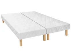 Set Decoratief Gewatteerde Bedbodem Panacea Van Dreamea - 25 Cm Dik - Dekmatraseffect-Ysmée Best