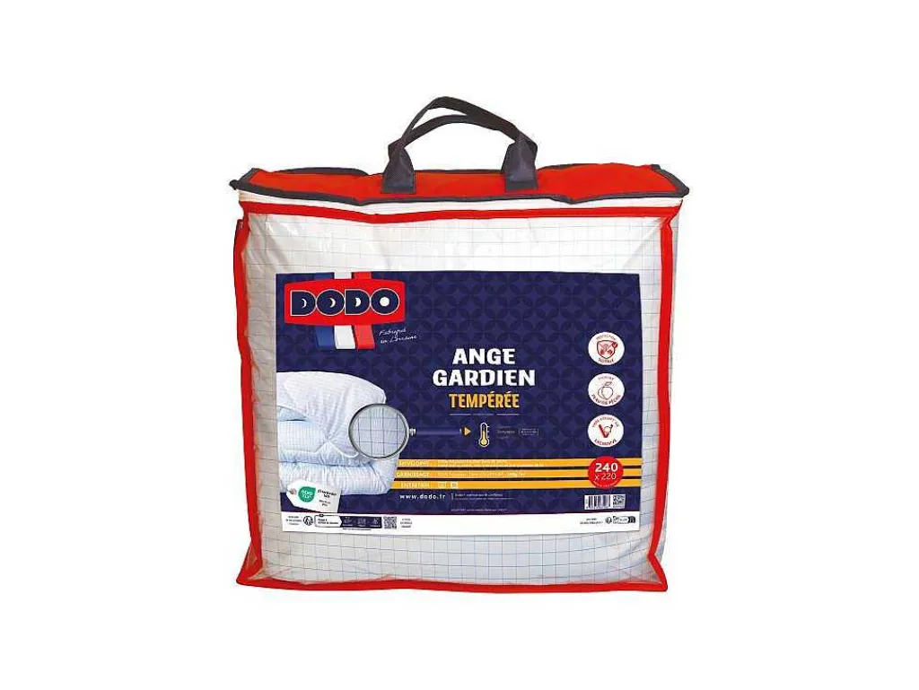 Set Dekbed 220 X 240 Cm + 2 Hoofdkussens 60 X 60 Cm - Totale Bescherming Tegen Huismijt - Ange Gardien-DODO Discount