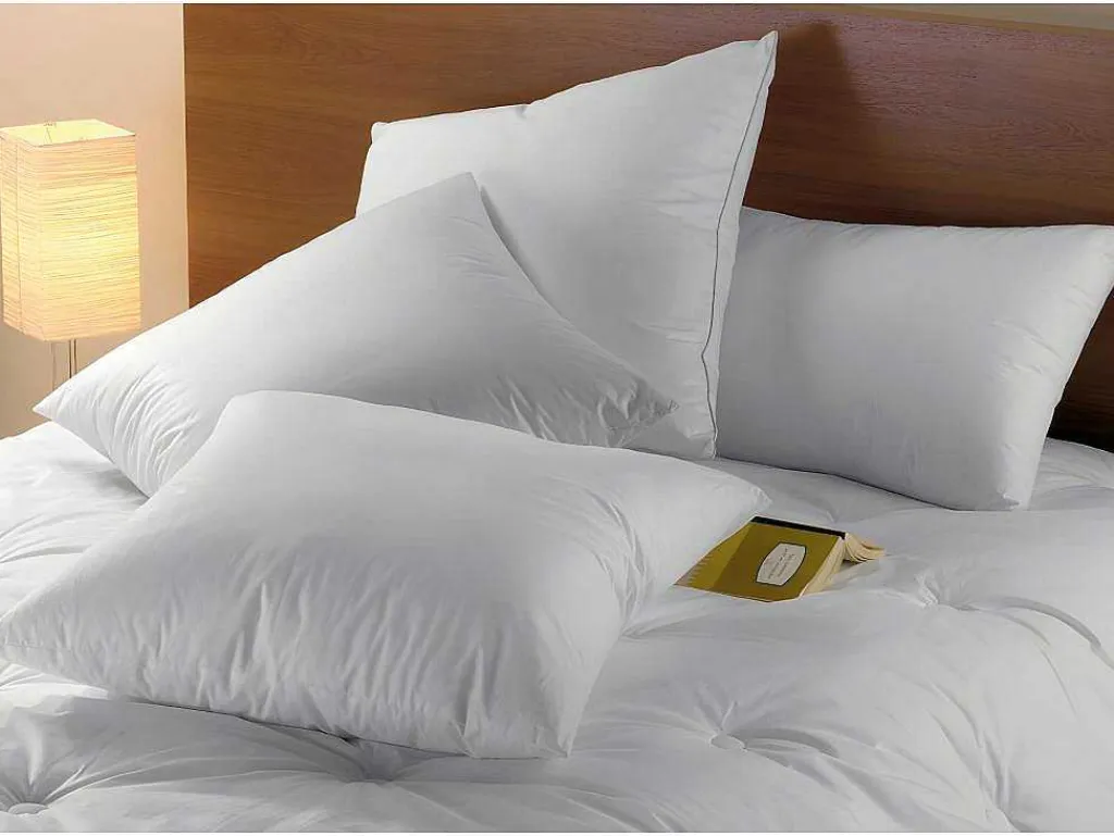 Set Dekbed Natuurlijk 240 X 260 Cm + 2 Hoofdkussens Dons Baffin 65 X 65 Cm-DODO Outlet