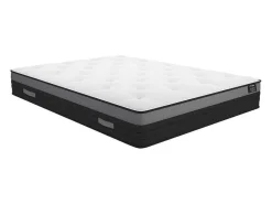 Set Lattenbodem + Matras 1118 Pocketveren Met Ventilatieband Airplay Van Dreamea Play Dikte 24 Cm - 180 X 200 Cm-Ysmée New