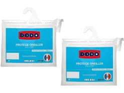 Set Van 2 Absorberende Kussenbeschermers - 65 X 65Cm - Ultra Confort-DODO Discount