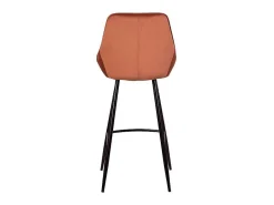 Set Van 2 Barkrukken - Fluweel - Terracotta - Masurie-Vente-unique Sale