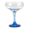 Set Van 6 Blauwe Cocktailglazen Op Voet 32 Cl - D. 6.5 X H. 20 Cm - Coraly-OZAIA Hot