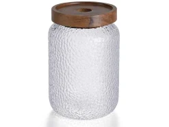 Set Van 3 Conservepotten Voor Voedingswaren - 3 Afmetingen - Glas - Transparant - Festini-OZAIA Best