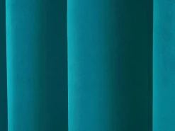 Set Van 2 Fluwelen Gordijnen - 140 X 260 Cm - Blauw - Ahtari-OZAIA Online