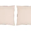 Set Van 2 Getufte En Bedrukte Kussens - 45 X 45 Cm - Katoen - Meerdere Kleuren - Magna-OZAIA Clearance