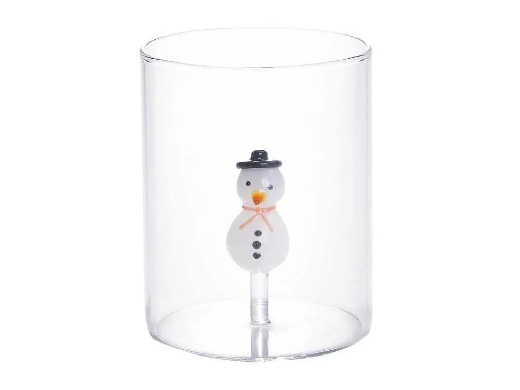 Set Van 4 Glazen Met Kerstmotieven - O7,5 X H9,5 Cm - Scopa-OZAIA New