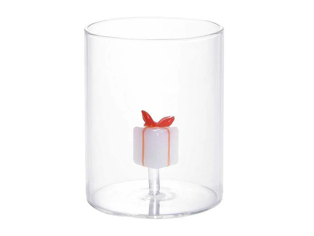 Set Van 4 Glazen Met Kerstmotieven - O7,5 X H9,5 Cm - Scopa-OZAIA New