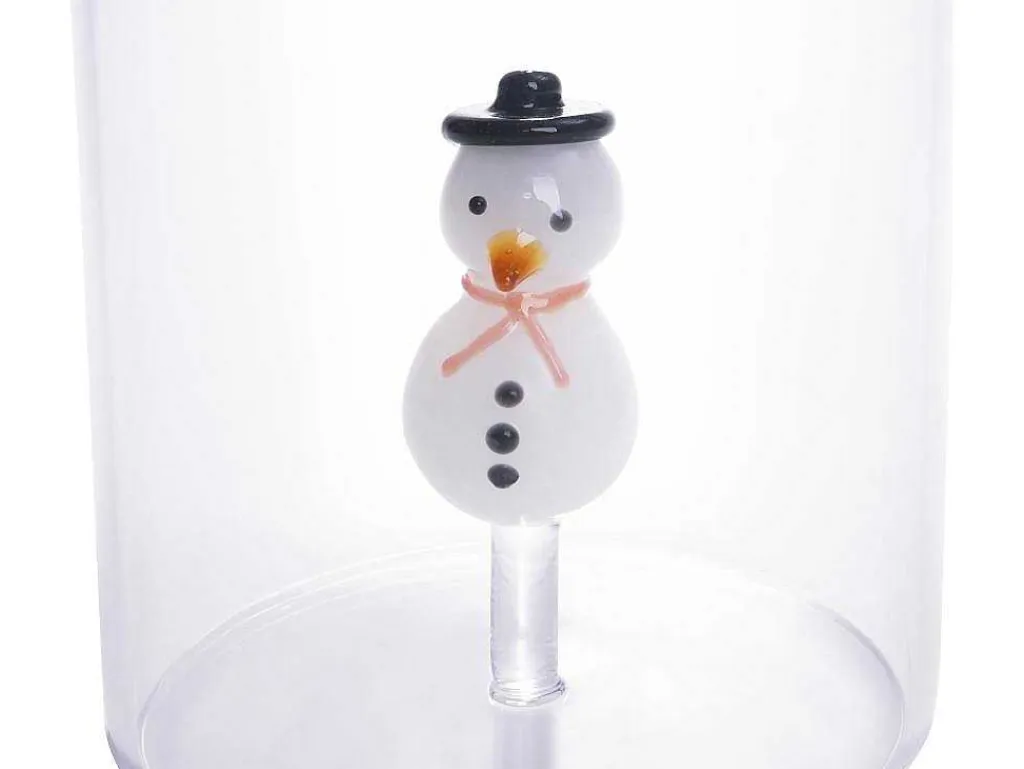 Set Van 4 Glazen Met Kerstmotieven - O7,5 X H9,5 Cm - Scopa-OZAIA New