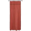 Set Van 2 Gordijnen Van Katoen En Linnen - 140 X 280 Cm - Terracotta - Borina-OZAIA Best