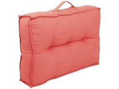 Set Van 2 Katoenen Paletkussens - 40 X 60 X 12 Cm - Koraal - Baila-OZAIA Discount
