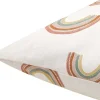 Set Van 2 Katoenen Regenboogkussens - 45 X 45 Cm - Veelkleurig - Archy-OZAIA