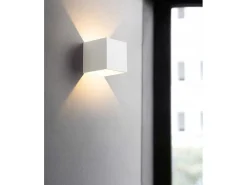 Set Van 2 Ledlampen In Aluminium - H10 Cm - Wit - Paisley-OZAIA Online