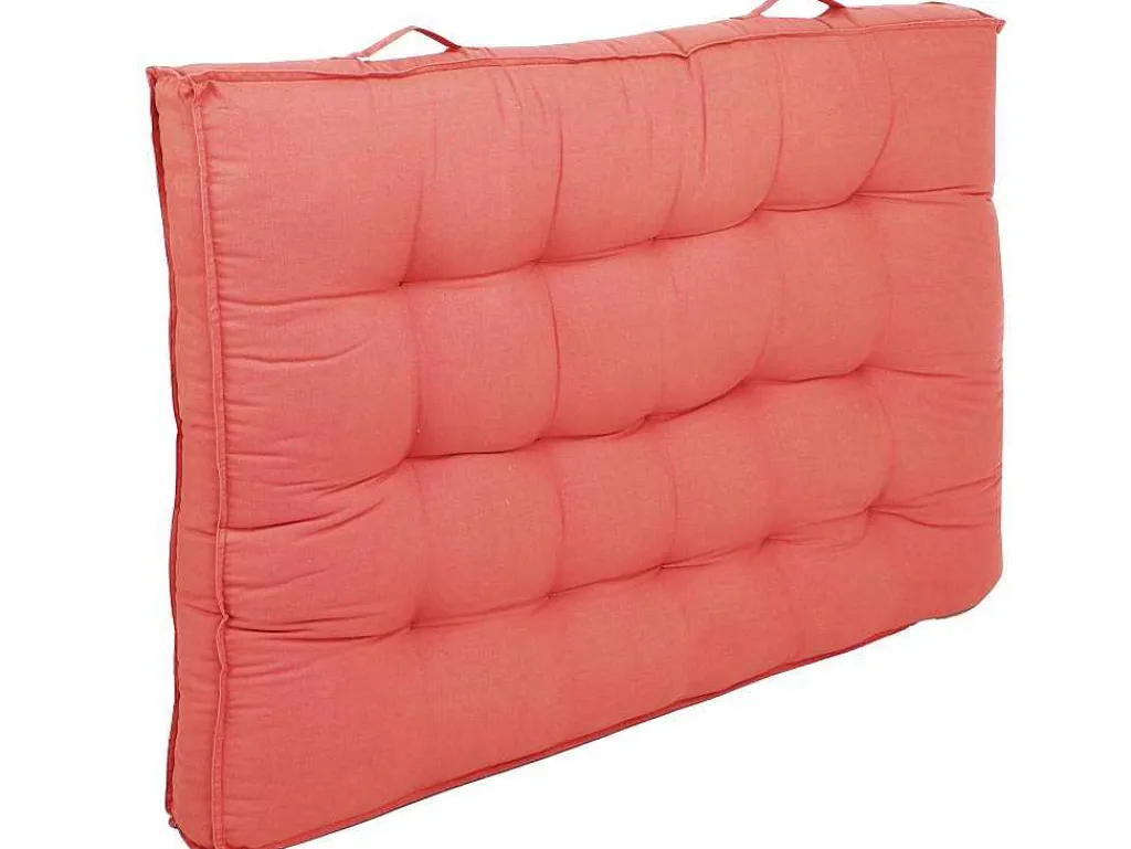 Set Van 1 Matras + 2 Katoenen Paletkussens - Koraal - Baila-OZAIA Discount