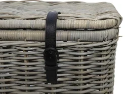 Set Van 2 Opbergkoffers Van Kubu Nefta - L80 X D45 X H55 Cm En L70 X D35 X H45 Cm - Natuurlijk Grijs-OZAIA Best