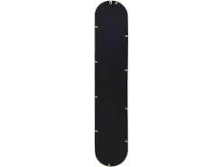 Set Van 3 Ovale Spiegels Van Metaal - B23 X H120 Cm - Goudkleurig - Jaylen-OZAIA Sale