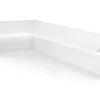 Set Van 3 Plinten Van Polystyreen L290 X H15 Cm Wit - Radeno-Vente-unique
