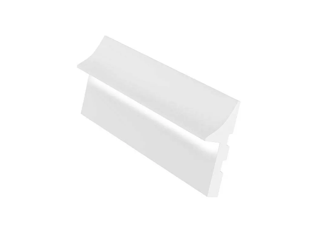 Set Van 3 Plinten Van Polystyreen L290 X H15 Cm Wit - Radeno-Vente-unique