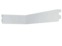 Set Van 3 Plinten Van Polystyreen L290 X H5 Cm Wit - Ardeo-Vente-unique