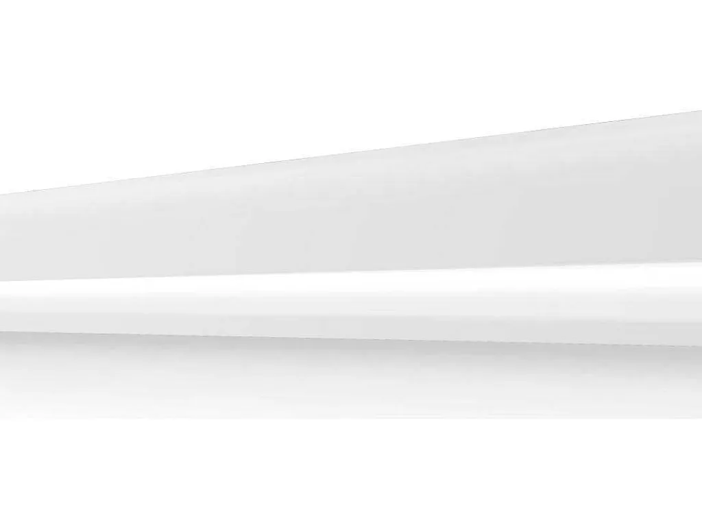 Set Van 3 Plinten Van Polystyreen L290 X H10 Cm Wit - Coreo-Vente-unique Online