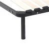 Set Van 4 Poten Voor Een Lattenbodem - Zwart-Vente-unique Clearance