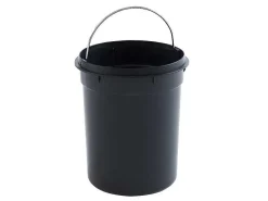 Set Van 2 Roestvrijstalen Pedaalemmers Pira - 30L En 3L - Zwart En Koper-OZAIA Sale