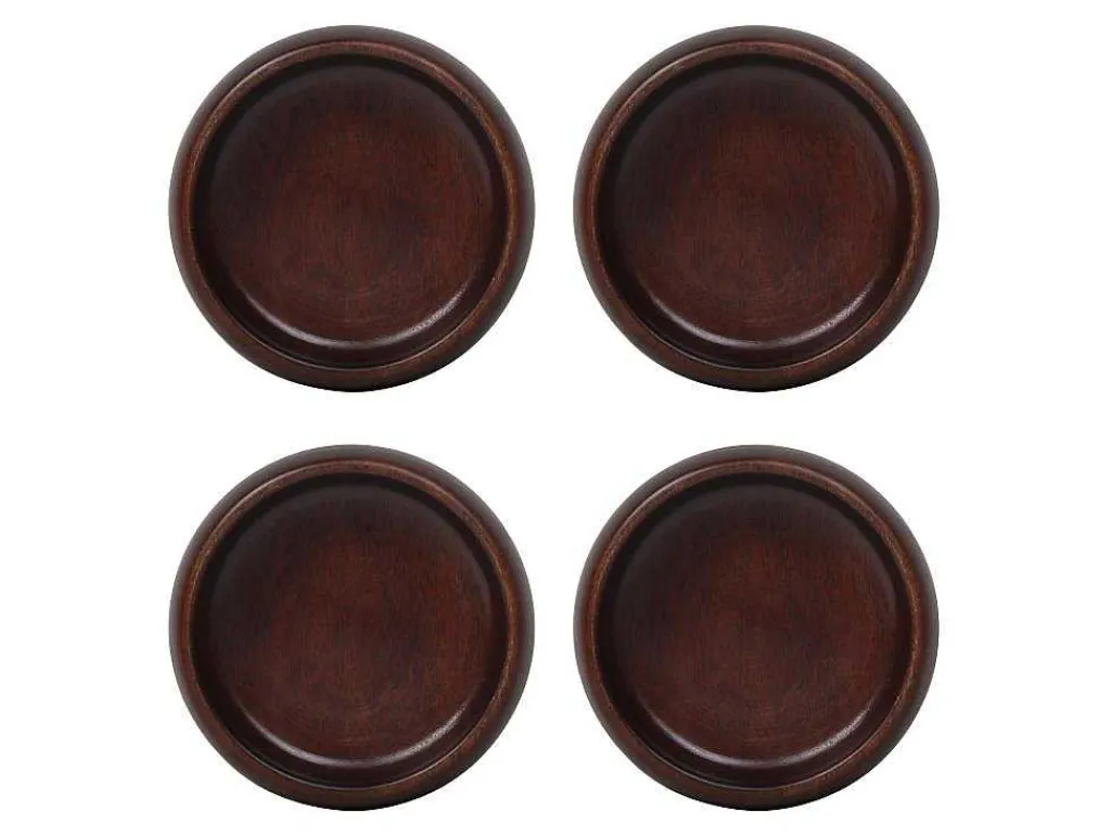 Set Van 4 Schaaltjes - D13 X H4 Cm - Mangohout - Naturel - Valisa-OZAIA Discount