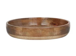Set Van 3 Schaaltjes Van Mangohout - D17, 15 Et 12 Cm - Naturel - Valisa-OZAIA Sale