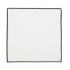 Set Van 4 Servetten Van Katoen En Linnen - 45 X 45 Cm - Gebroken Wit - Borina-OZAIA Hot