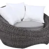 Set Van 2 Tuinfauteuils Van Gevlochten Hars - Grijs - Whiteheaven-MYLIA Best