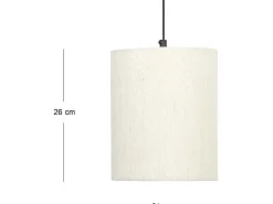 Set Van 2 Wandlampen Met Scandinavische Stijl - D35 X H48 Cm - Hout En Stof - Naturel En Beige - Paliana-OZAIA Clearance