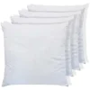Set Van 4 Zachte Hoofdkussens 60 X 60 Cm - 400 Gr - Wit - Torivia-DREAMEA Hot