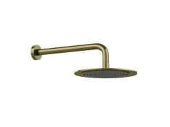 Set Van Inbouwdouche Met Mechanische Mengkraan - Goud Met Geborstelde Afwerking - Tamise-Shower & Design Clearance