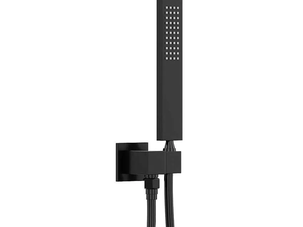 Set Van Inbouwdouche Met Mechanische Mengkraan - Mat Zwart - Tocantis-Shower & Design