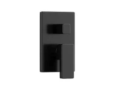 Set Van Inbouwdouche Met Mechanische Mengkraan - Mat Zwart - Tocantis-Shower & Design