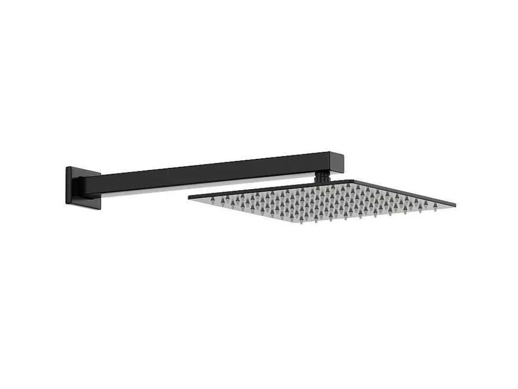 Set Van Inbouwdouche Met Mechanische Mengkraan - Mat Zwart - Tocantis-Shower & Design