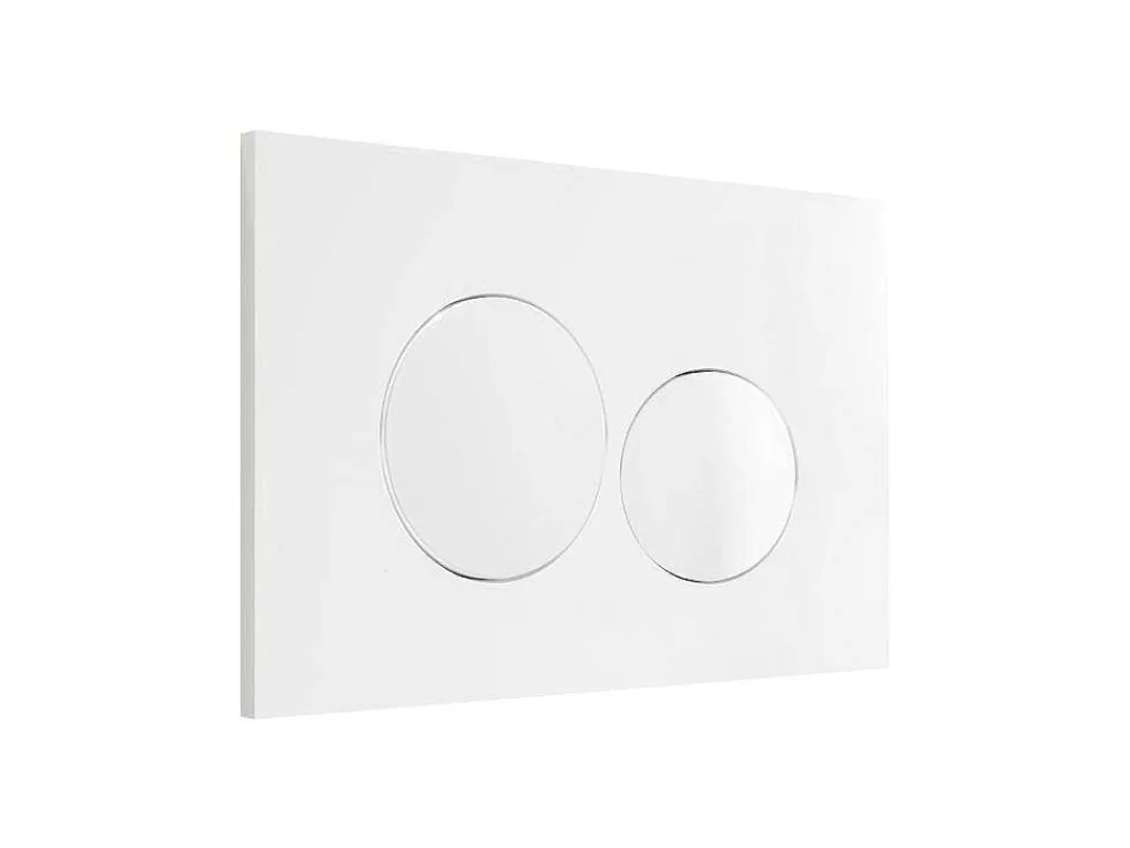 Set Voor Glanzend Witte Hang-Wc Met Voorwandsysteem En Bedieningsplaat - Javoine-Vente-unique Online