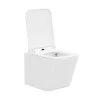 Set Voor Witte Hang-Wc Met Decoratief Voorwandsysteem - Clemona-Vente-unique Hot