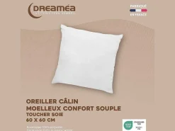 Set Zijdezacht Dekbed 220 X 240 Cm + 2 Hoofdkussens 60 X 60 Cm - Wit - Biesya-DREAMEA Clearance