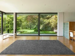 Shaggy Hoogpolig Tapijt - 200 X 300 Cm - Antraciet - Milinio-OZAIA Best