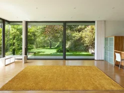 Shaggy Hoogpolig Tapijt - 200 X 300 Cm - Mosterdgeel - Milinio-OZAIA Best