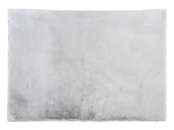 Shaggy Hoogpolig Vloerkleed Met Bontlook - 160 X 230 Cm - Grijs - Bunny-OZAIA Clearance