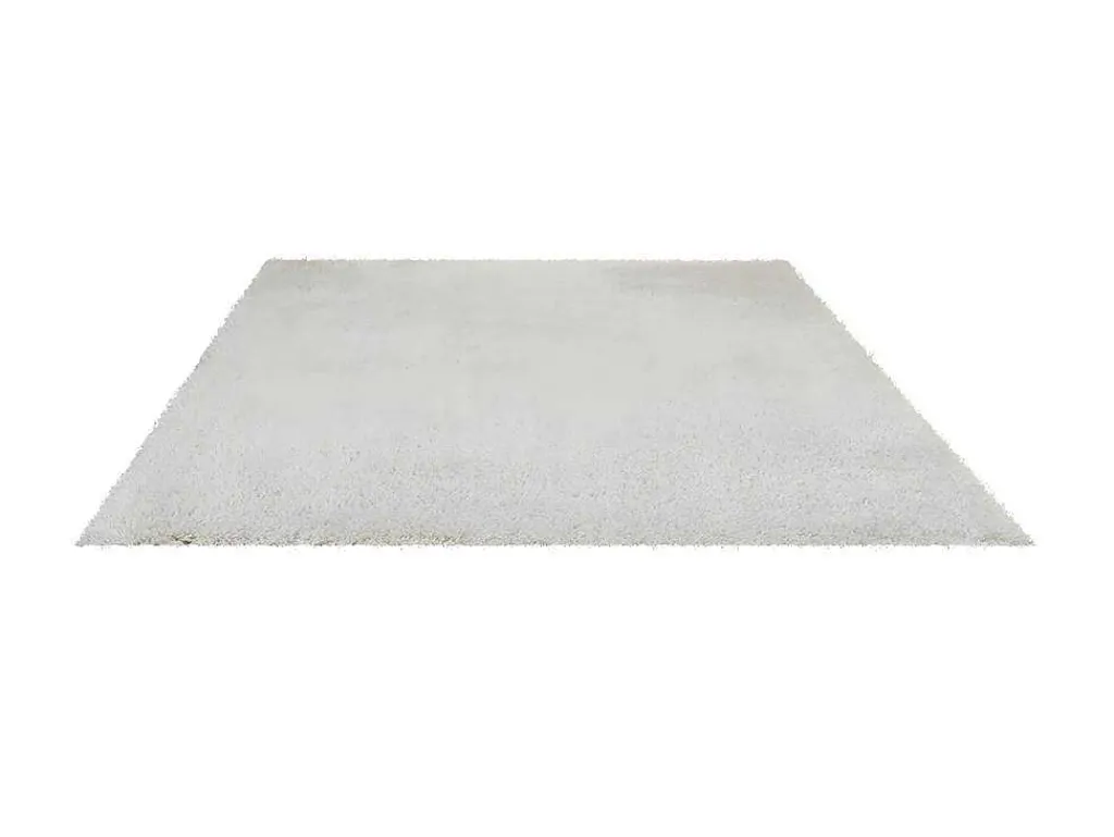 Shaggy Hoogpolig Vloerkleed In Microvezel - 120 X 170 Cm - Wit - Harvey-OZAIA Sale